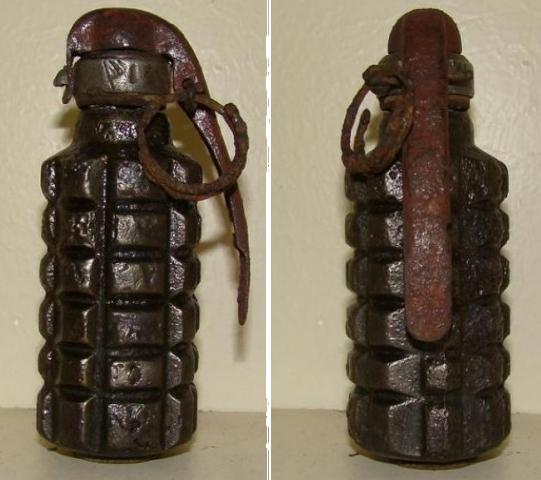 Spanish WW2 1936 Universal Hand Grenade - Click Image to Close